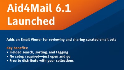 Aid4Mail Email Viewer interface showing email review capabilities