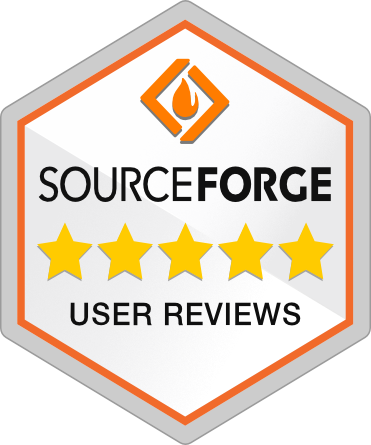 SourceForge 5-Sterne-Benutzerbewertungen
